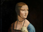 Leonardo da Vinci's Lady with an Ermine painting